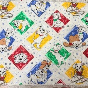 Disney 101 Dalmatians Multicolor Baby Blanket - Red, Blue, Green, Yellow